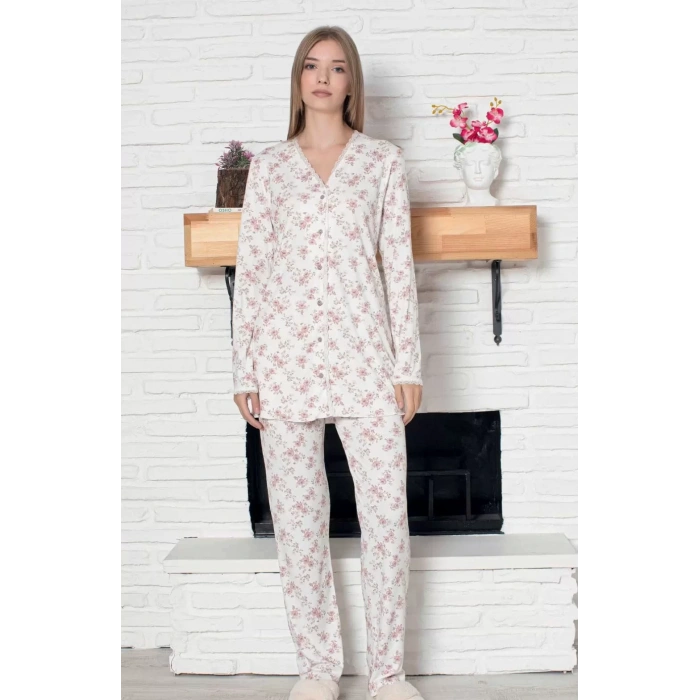 PEMBE GRİ MI Emay 5026 Soft Seamless T Shirt