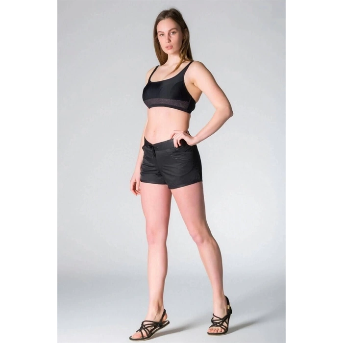 SİYAH MI Emay 113 D Balenli Toparlayıcı Sütyen