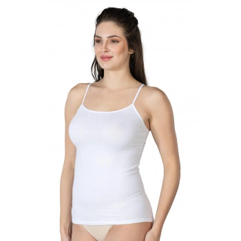 BEYAZ MI Emay 1410 Modal Cotton İnce Askılı Atlet