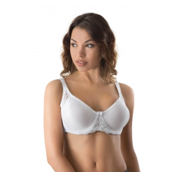 BEYAZ MI Emay 164 B Balenli Dantelli Sütyen