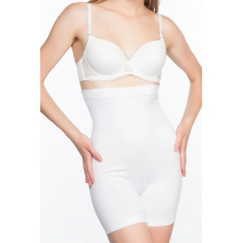 BEYAZ MI Emay 2063 Popo Açık Paçalı Korse