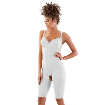 BEYAZ MI Emay 2822 Balen Sütyenli Paçalı Boy Lazer Korse