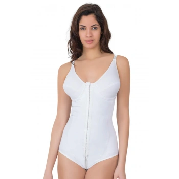 BEYAZ MI Emay 2871 Balenli Agraflı Toparlayıcı Boy Korse