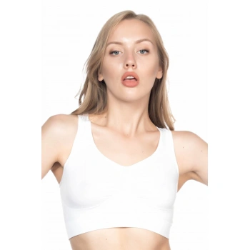 BEYAZ MI Emay 4001 Soft Sporcu Büstiyer