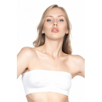 BEYAZ MI Emay 4002 Soft Straplez Büstiyer