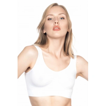 BEYAZ MI Emay 4005 Soft Kalın Askı Büstiyer