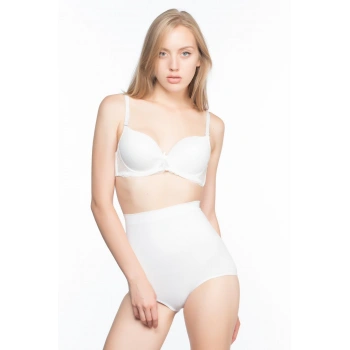 BEYAZ MI Emay 7024 Yüksek Bel Slip Korse