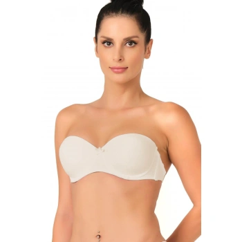 EKRU MI Emay 701 Şeffaf Askılı Sütyen