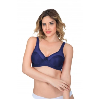 LACİVERT  MI Emay 169 B Basic Balenli Toparlayıcı Sütyen