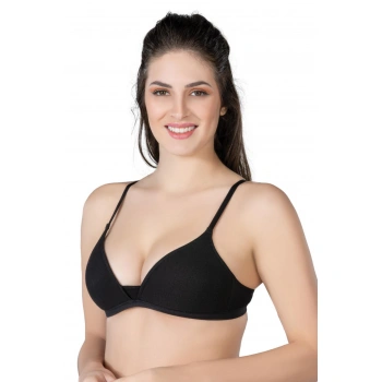 SİYAH MI Emay 1417 Modal Cotton Kaplı Sütyen