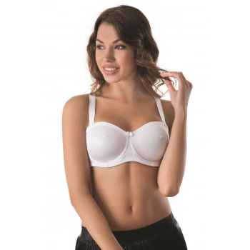 SİYAH MI Emay 159 B Balenli Straplez Toparlayıcı Sütyen