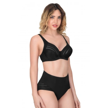 SİYAH MI Emay 177 D Toparlayıcı Sütyen Takım