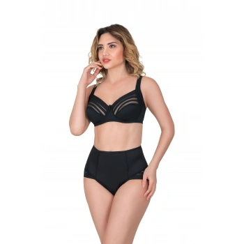 SİYAH MI Emay 183 B Yan Destekli Toparlayıcı Balenli Sütyen