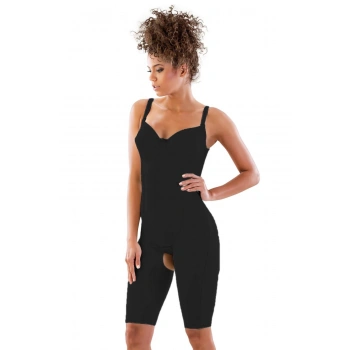 SİYAH MI Emay 2822 Balen Sütyenli Paçalı Boy Lazer Korse