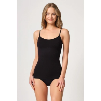 SİYAH MI Emay 5020 İnce Askılı Atlet Korse