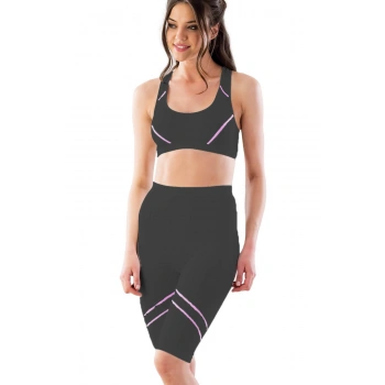 SİYAH-PEMBE MI Emay 3850 Soft Büstiyer Takım