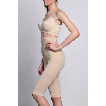 TEN MI Emay 2015 Yüksek Bel Double Uzun Paçalı Korse