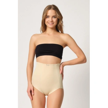 TEN MI Emay 2920 Yüksek Bel Karın Desteklı Slip Lazer Korse