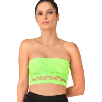 YEŞİL MI Emay 4050 Double Örgü Toparlayıcı Straplez Büstiyer