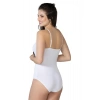 BEYAZ MI Emay 1415 Modal Cotton Çıtçıtlı İnce Askılı Body