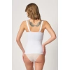 BEYAZ MI Emay 2946 Göğüs Altı Balen Destekli Atlet Korse