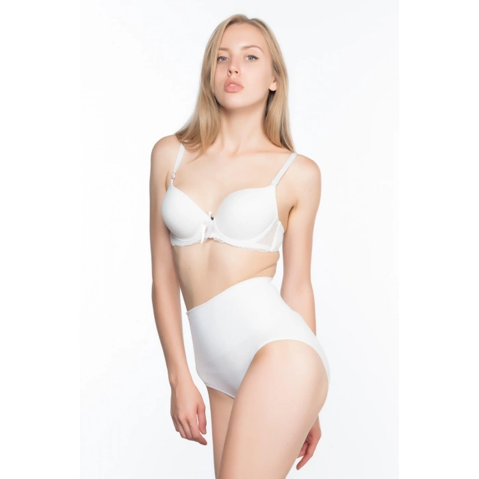 BEYAZ MI Emay 2021 Double Düşük Bel Slip Korse