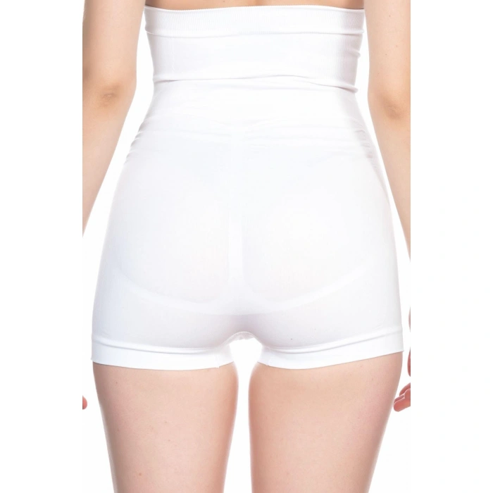 BEYAZ MI Emay 2047 Yüksek Bel Boxer Korse