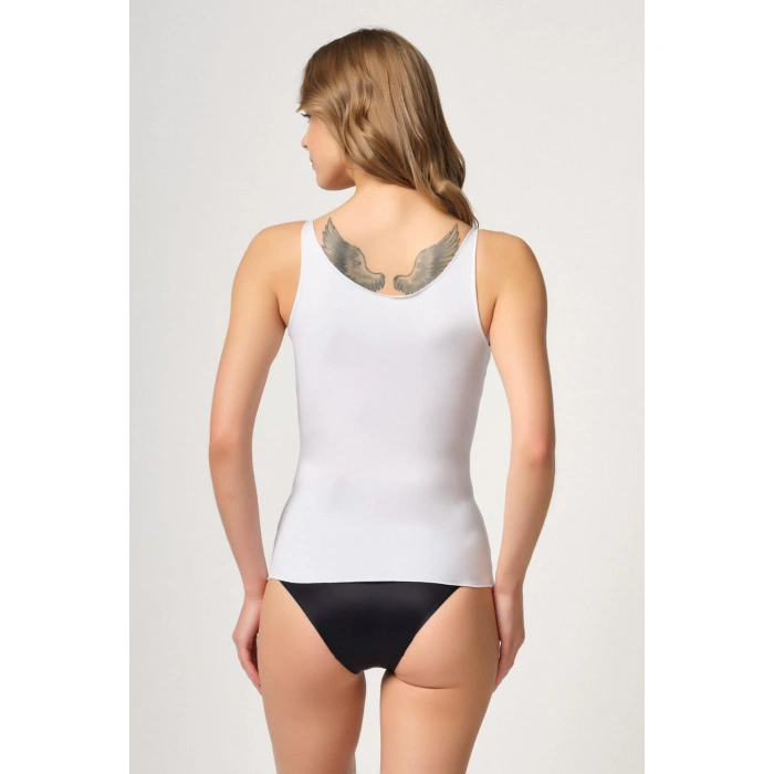 BEYAZ MI Emay 2815 Double Cotton Korse Atlet