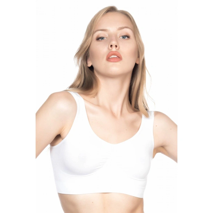 BEYAZ MI Emay 4005 Soft Kalın Askı Büstiyer