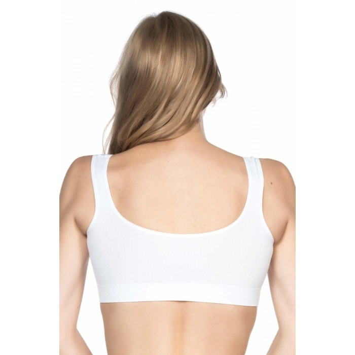 BEYAZ MI Emay 4005 Soft Kalın Askı Büstiyer