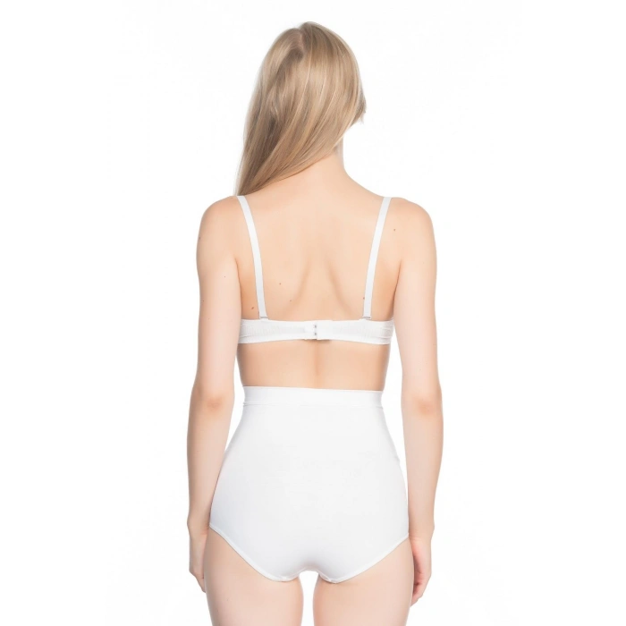 BEYAZ MI Emay 7024 Yüksek Bel Slip Korse