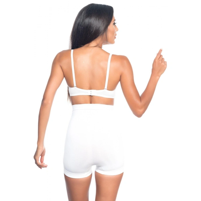 BEYAZ MI Emay 7027 Düşük Bel Boxer Korse