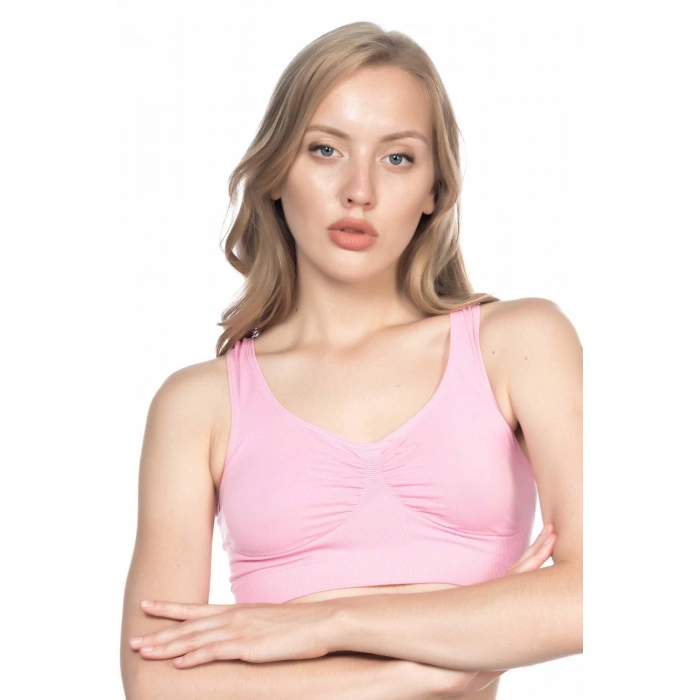 PEMBE MI Emay 4001 Soft Sporcu Büstiyer