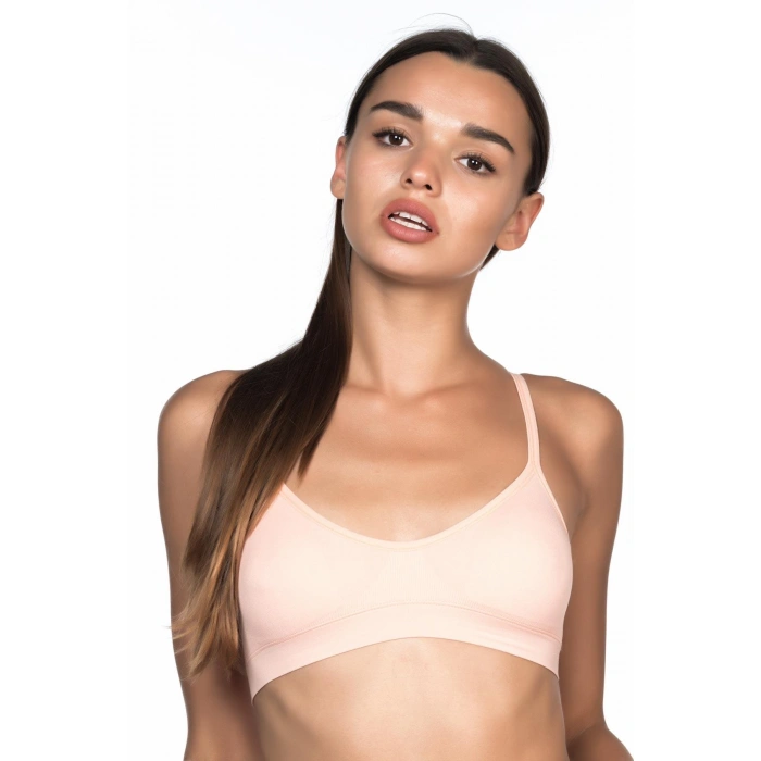 PUDRA  MI Emay 4020 Pedli İnce Askılı Büstiyer