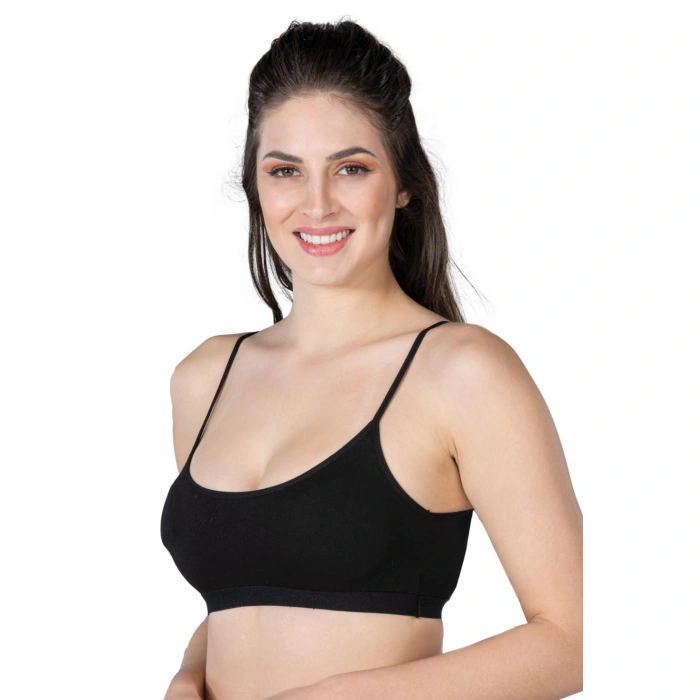 SİYAH MI Emay 1425 Modal Cotton Pedli Büstiyer