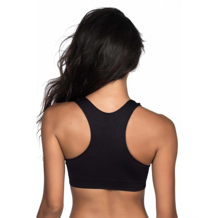 SİYAH MI Emay 4011 Sporcu Toparlayıcı Büstiyer