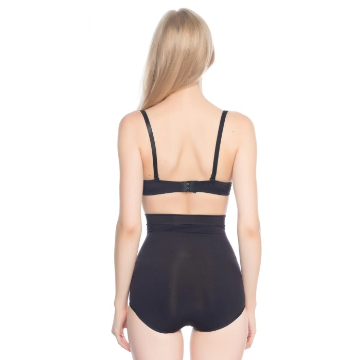 SİYAH MI Emay 7024 Yüksek Bel Slip Korse