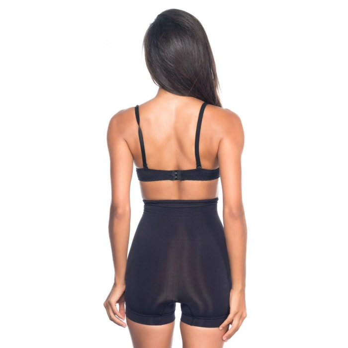 SİYAH MI Emay 7027 Düşük Bel Boxer Korse