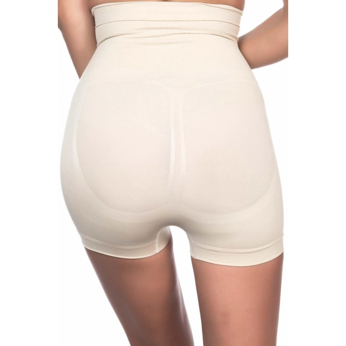 TEN MI Emay 2055 Yüksek Bel Masajlı Boxer Korse