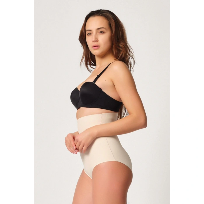 TEN MI Emay 2708 Lazer Yüksek Bel Kesim Slip Korse