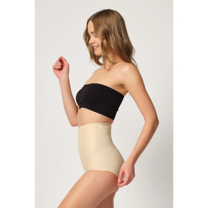 TEN MI Emay 2842 Lazer Dantelli Slip Korse