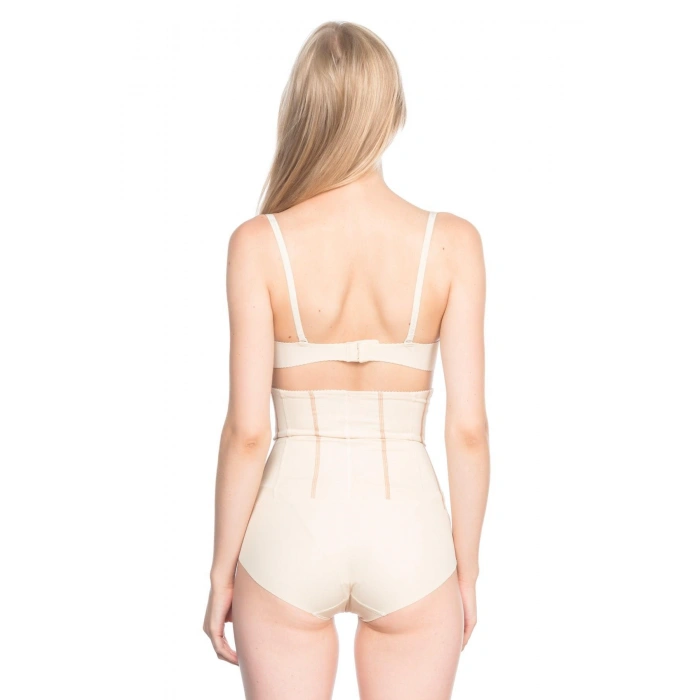 TEN MI Emay 2886 Yüksek Bel Tül Slip Lazer Korse