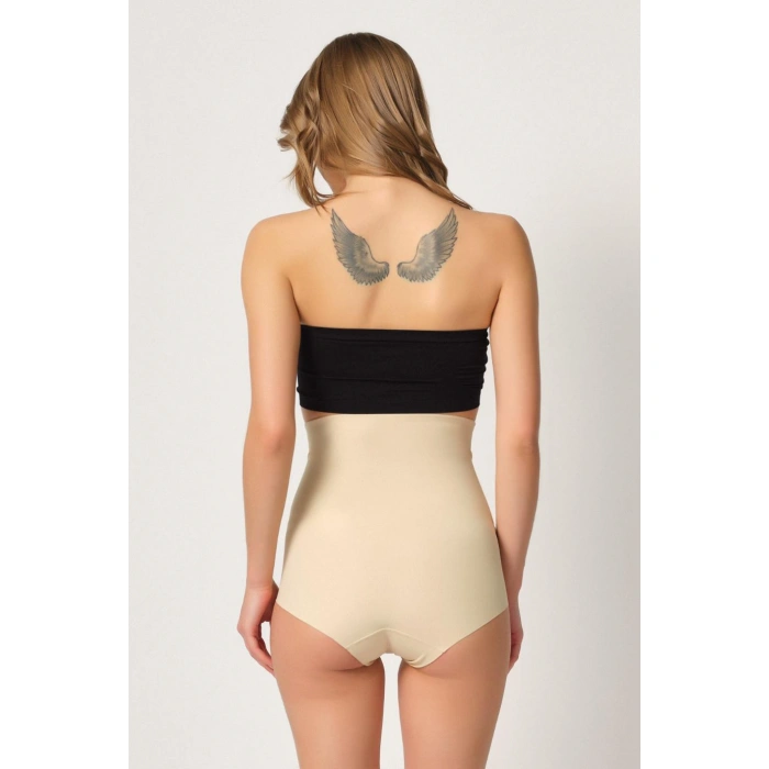 TEN MI Emay 2920 Yüksek Bel Karın Desteklı Slip Lazer Korse