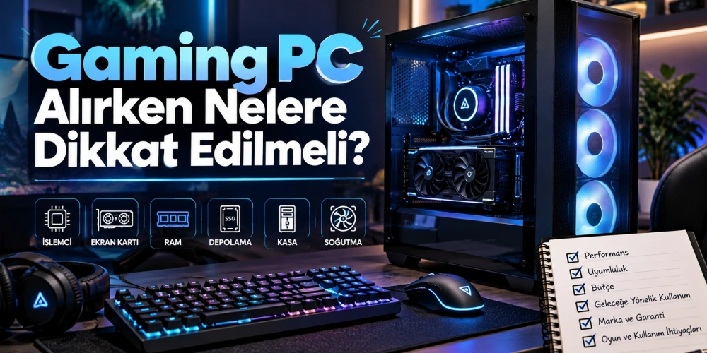 Gaming PC Alırken Nelere Dikkat Edilmeli?