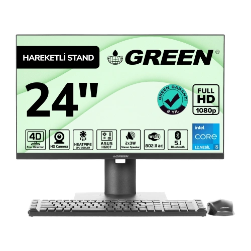 AIO GT24-i58SB(i5 8GB 512GBM2)-H6