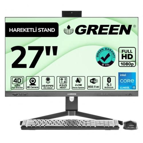 AIO GT27-i516SB(i5 16GB 512GBM2)-H6