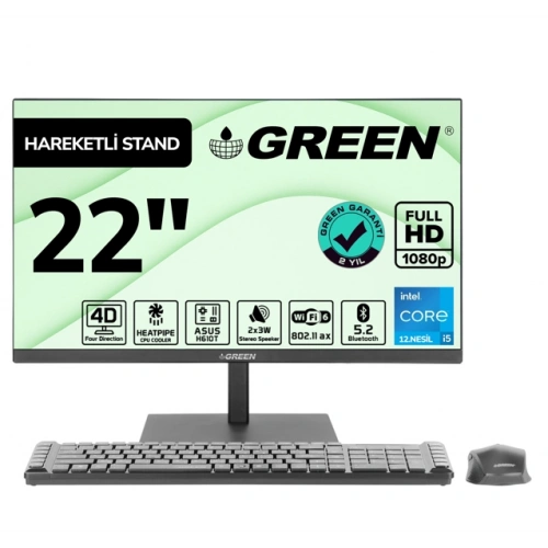 AIO GX22-i58SB(i5 8GB 512GB M2)-H6