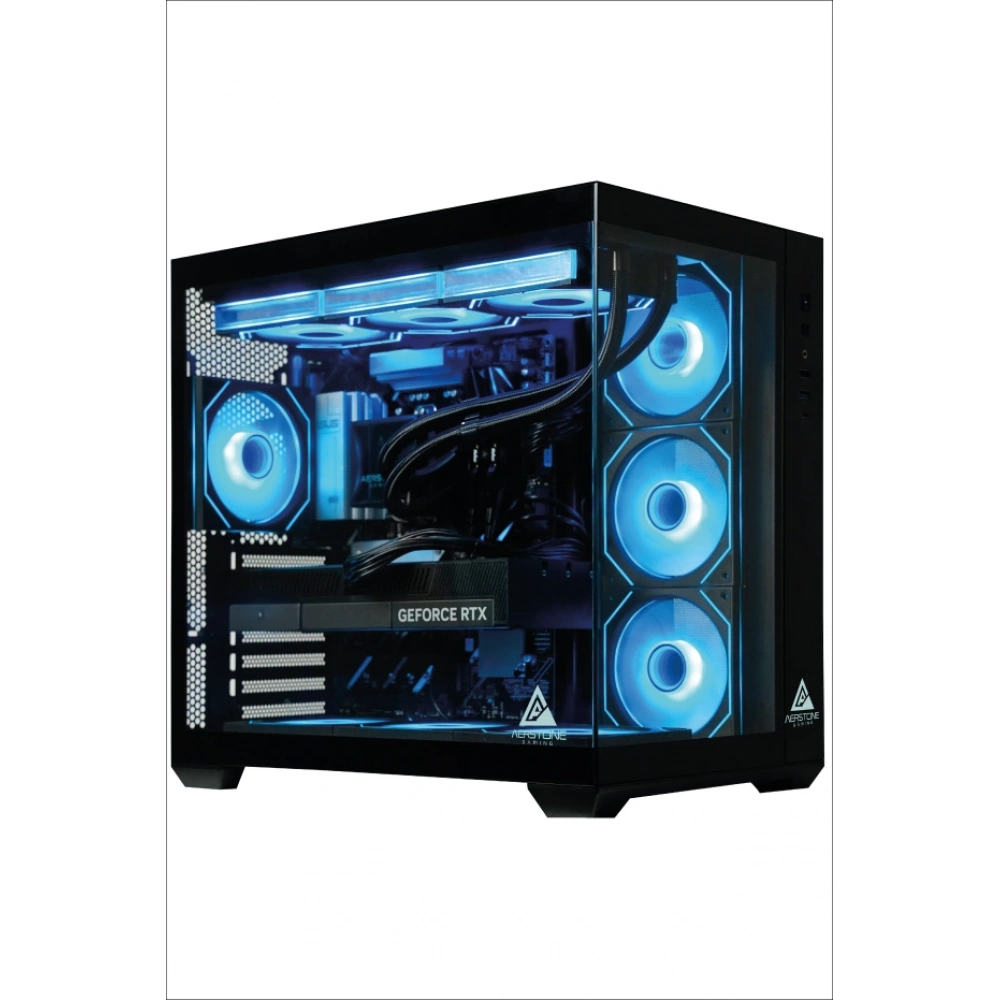 AERSTONE | HYPERION | RTX 5080 | Ryzen 7 9800X3D | 32 GB DDR5 Ram | 1TB SSD | Sıvı Soğutucu | Oyuncu OEM Paket