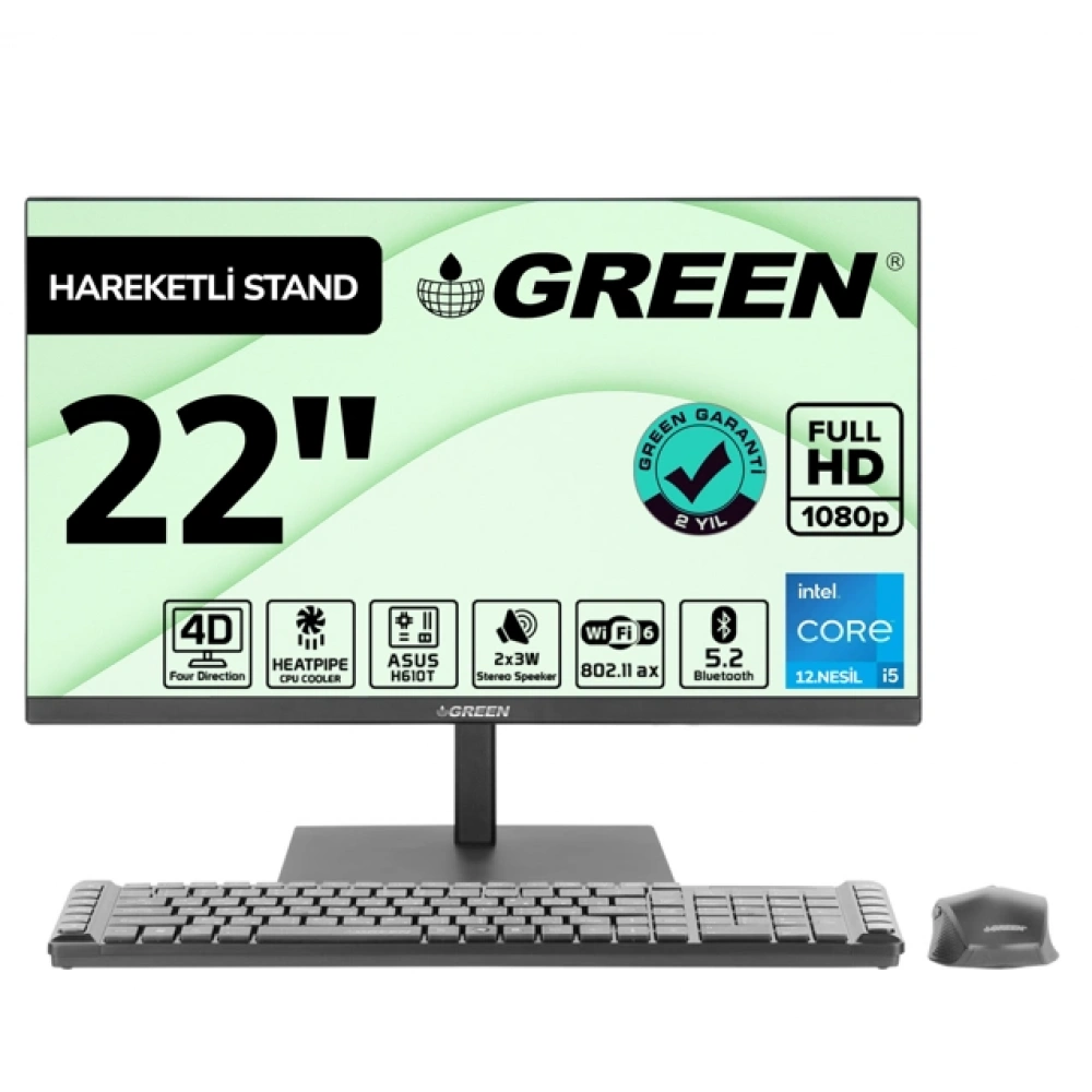 AIO GX22-i58SB(i5 8GB 512GB M2)-H6