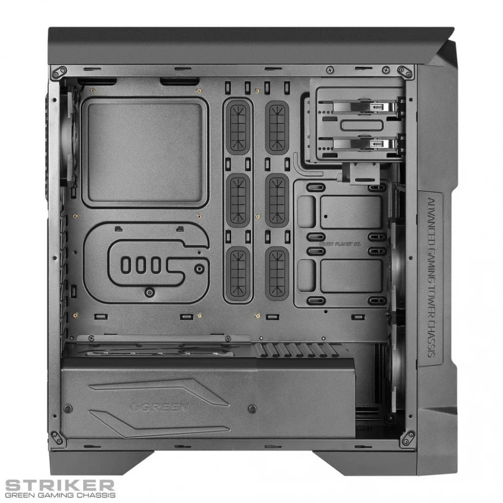 Green Striker Bilgisayar Kasası Mid Tower